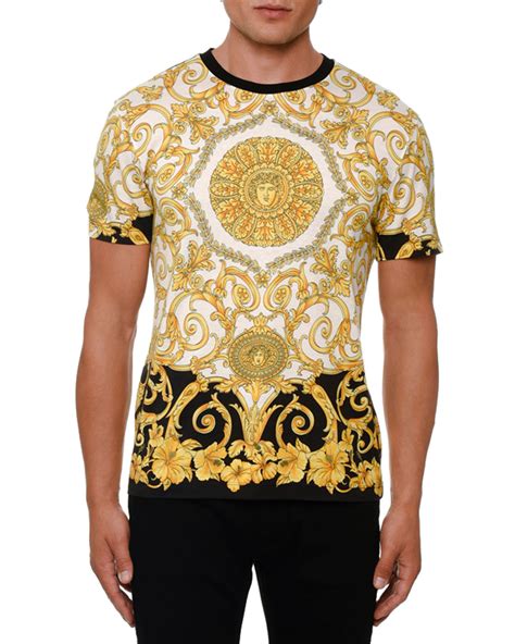 versace t shirt heren outlet|versace shirts for men.